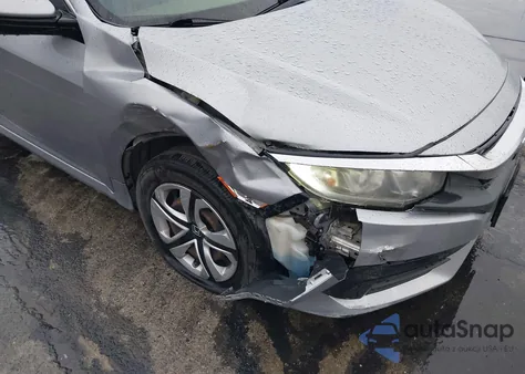 2018 Honda Civic Lx из США, поврежденный, VIN 2HGFC2F54JH516764
